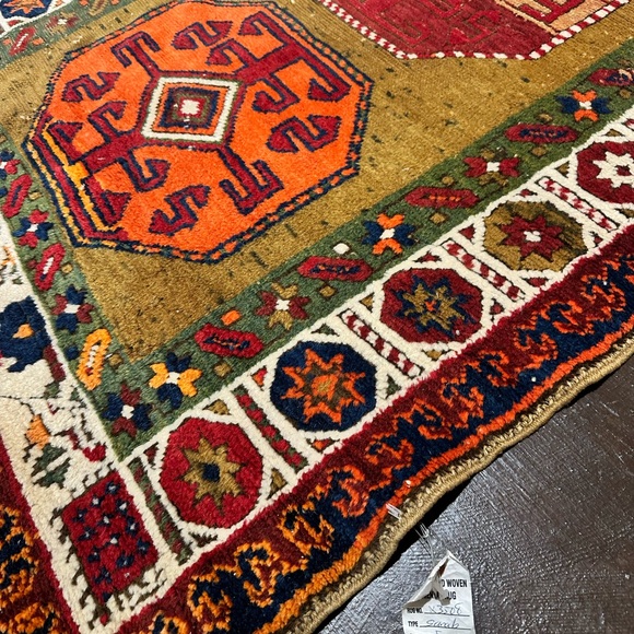 Colorful Geometric Patterned Runner Rug - Picture 4 of 5